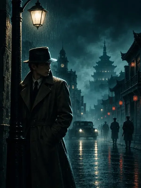 暗夜追光（悬疑短剧）封面海报